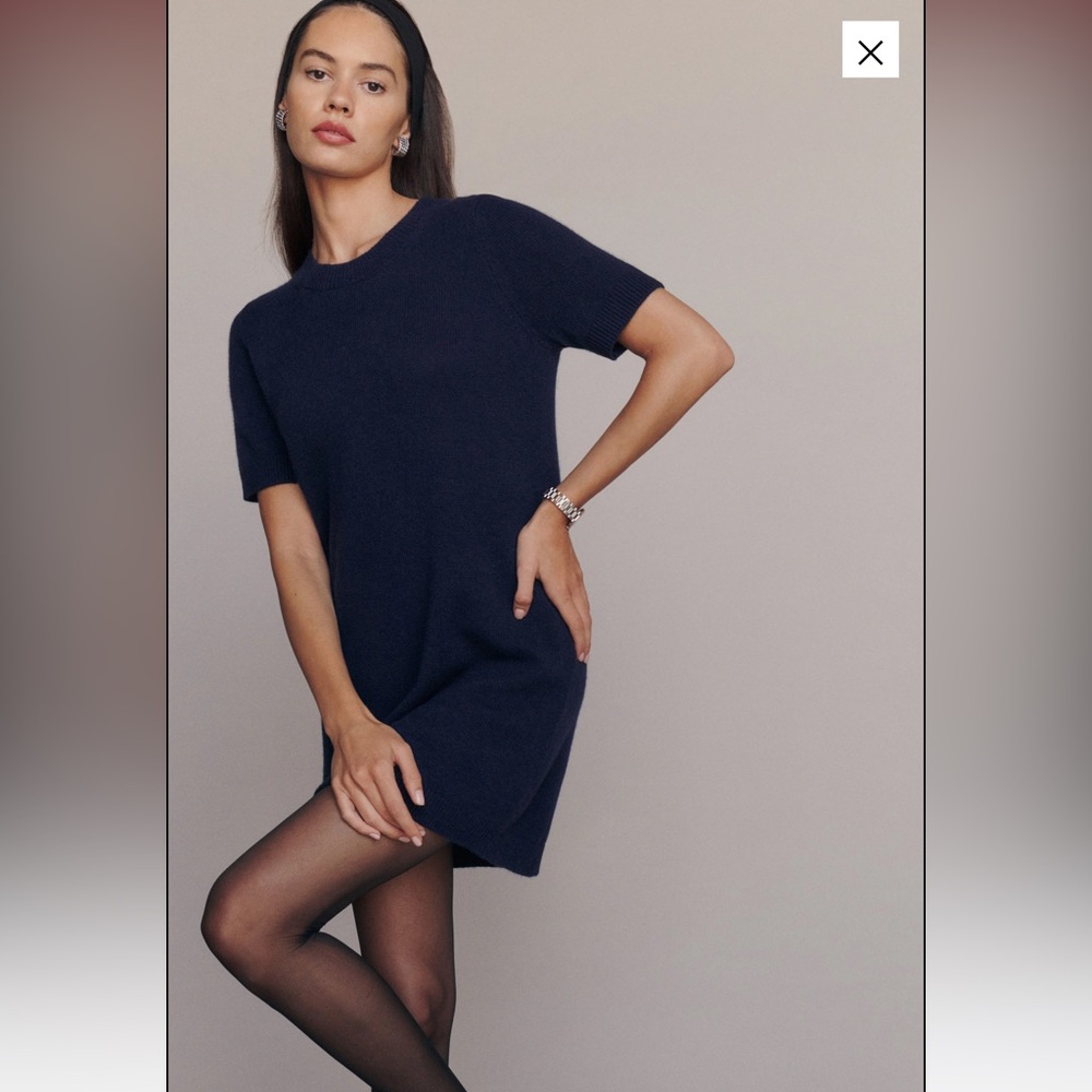 NTW Reformation Bell Cashmere Dress